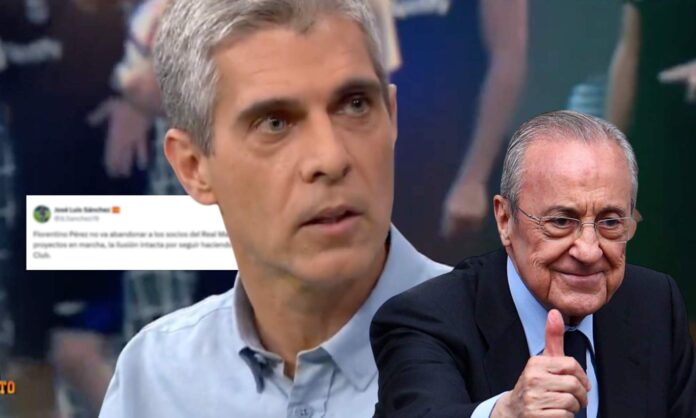 La respuesta de José Luis Sánchez sobre los rumores del adiós de Florentino: 