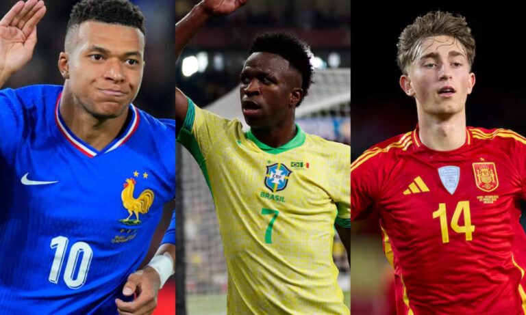 Kylian Mbappé, Vinicius Junior y Dean Huijsen son algunos de los futbolistas internacionales del Real Madrid que jugarán el Mundial de 2026.