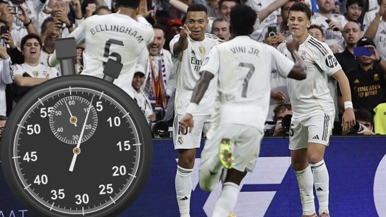 Los 5 jugadores del Real Madrid que más minutos han jugado: Mbappé es segundo