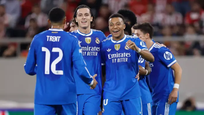  Así queda la clasificación de la Champions tras la jornada 5: el Real Madrid se asienta en cabeza

