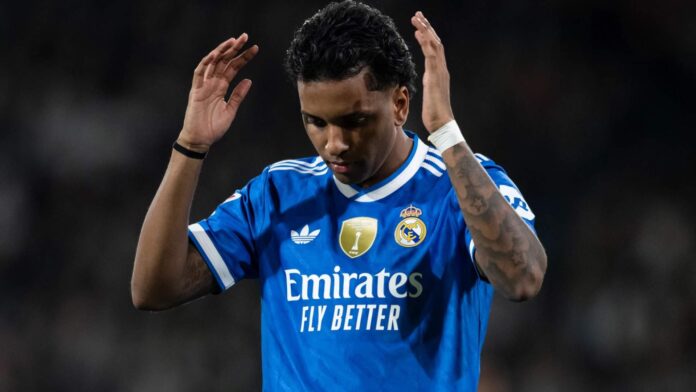 Rodrygo lleva 29 partidos sin marcar con el Real Madrid: solo hay dos peores que él 