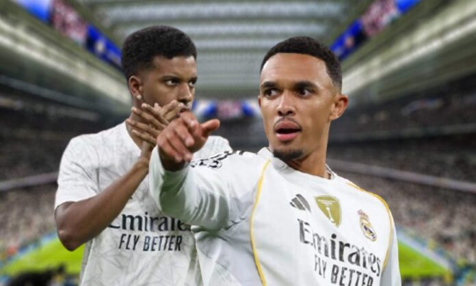 Trent Alexander-Arnold, Rodrygo Goes y el Santiago Bernabéu.