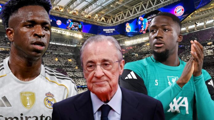 Vinicius quiere que Florentino le pague la prima de Konaté