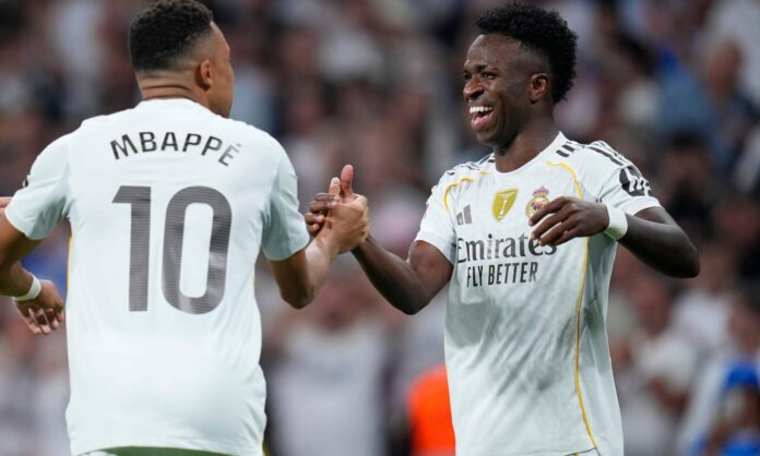 Vinicius zanja la polémica su mensaje tras la Bota de Vinicius zanja la polémica, su mensaje tras la Bota de Oro de Mbappé