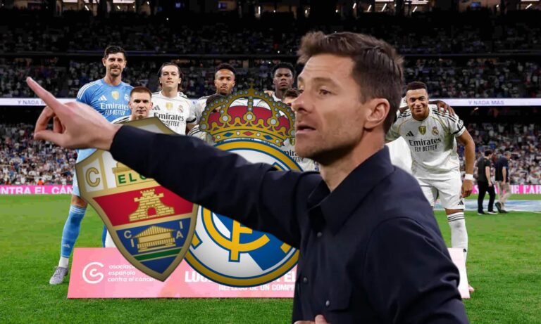 Xabi Alonso introduce algunas novedades en la alineación del Real Madrid para medirse a un buen Elche.