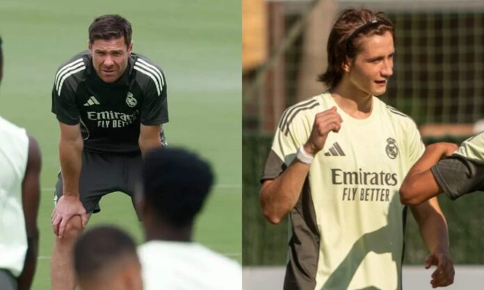 Xabi Alonso podría haberse decidido sobre qué hacer con Joan Martínez, que se encuentra en el Castilla ahora mismo.