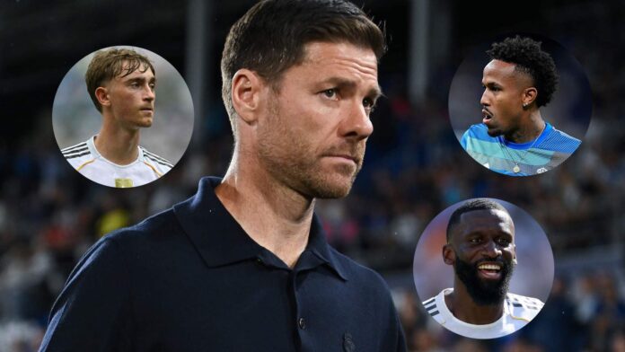 Xabi Alonso no le encuentra sitio al trío Huijsen, Militao y Rudiger 