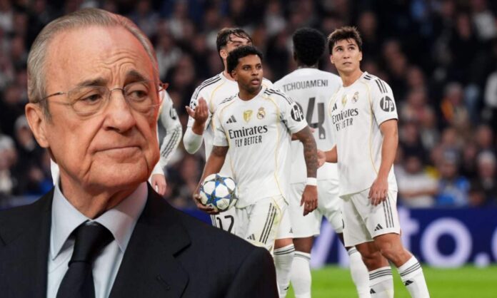 Florentino Pérez ha podido tener unas palabras con los jugadores del primer equipo del Real Madrid en busca de una reacción por la racha negativa que atraviesa el grupo.