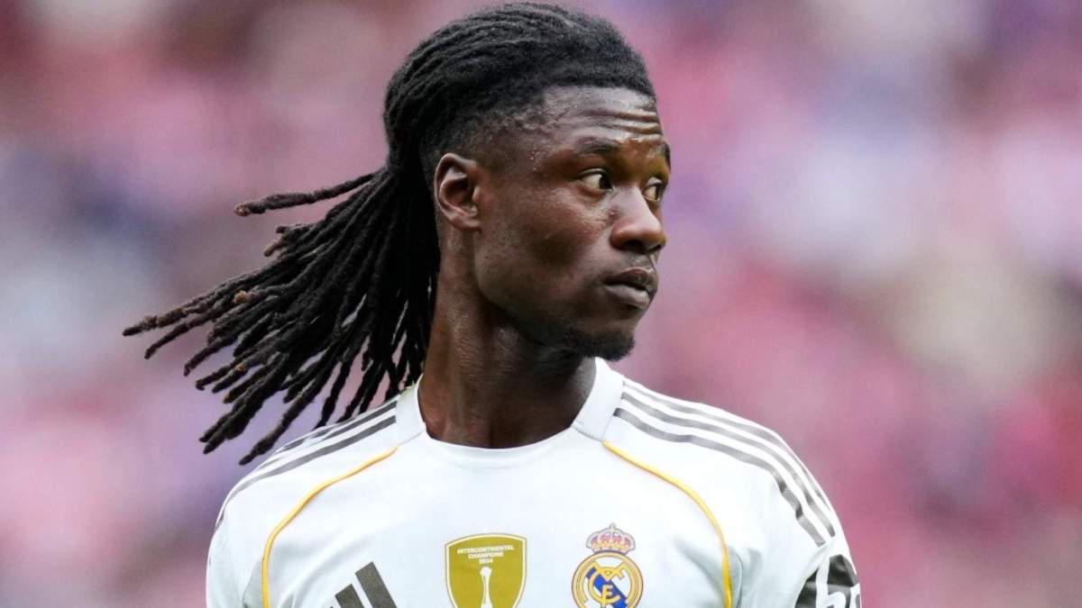 Camavinga en un partido de la presente campaña Camavinga en un partido de la presente campaña