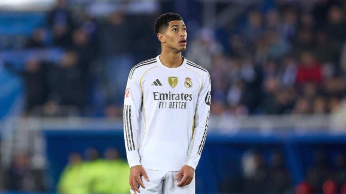 Bellingham en el partido contra el Alavés Bellingham en el partido contra el Alavés