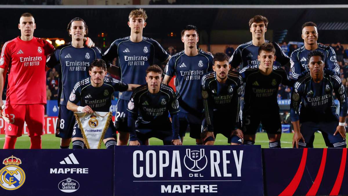 Once del Real Madrid para el partido de Copa contra el Talavera Once del Real Madrid para el partido de Copa contra el Talavera