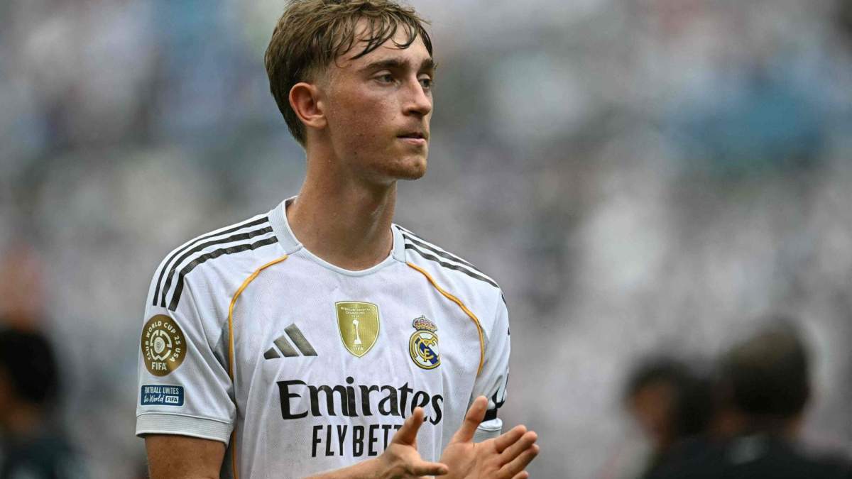 Dean Huijsen, en un partido de esta temporada con el Real Madrid.