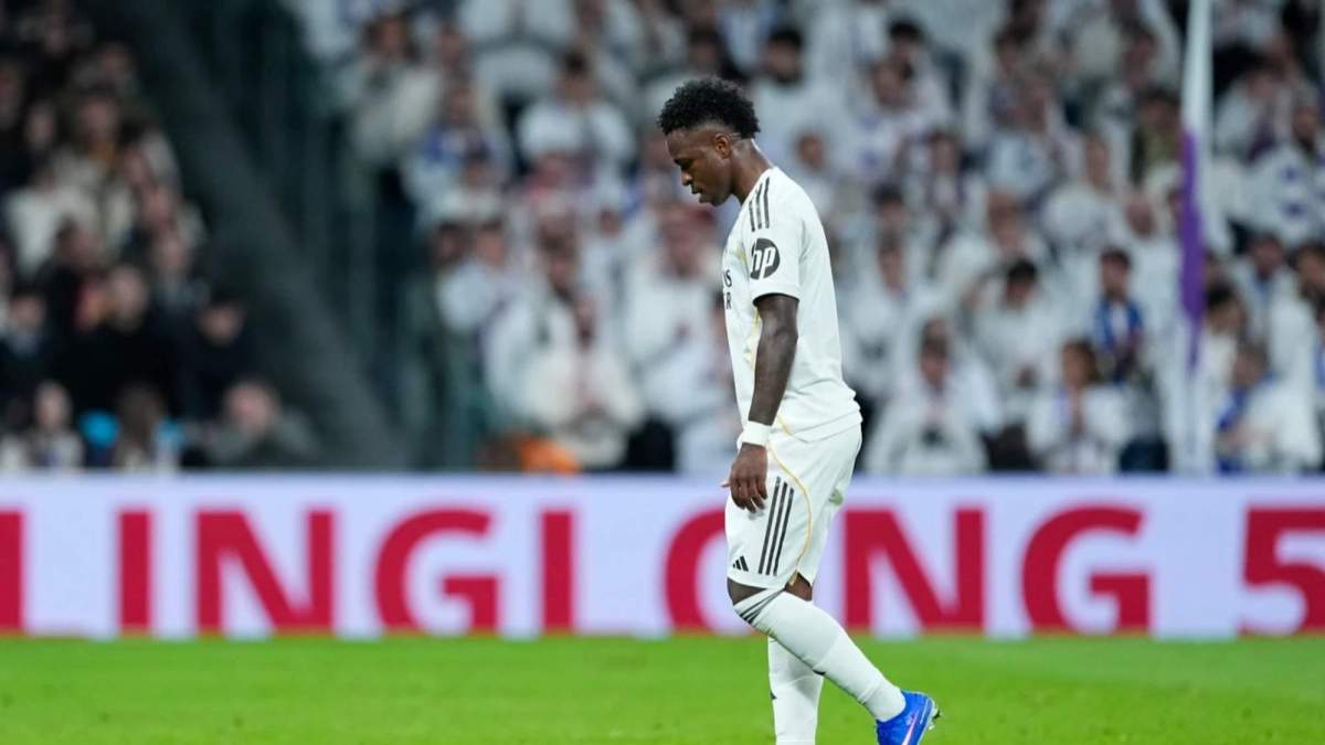 Vinicius, sustituido por Xabi Alonso en el Real Madrid - Sevilla.