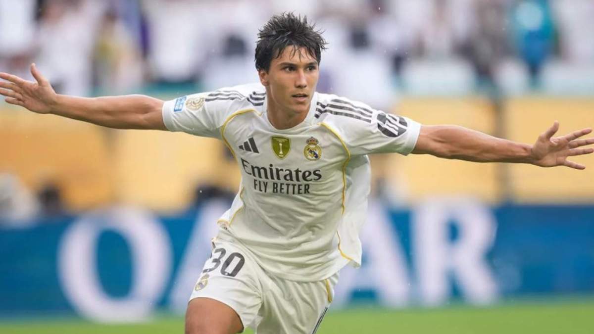 Gonzalo García, celebrando un gol con el Real Madrid en el Mundial de Clubes del pasado verano. Gonzalo García, celebrando un gol con el Real Madrid en el Mundial de Clubes del pasado verano.