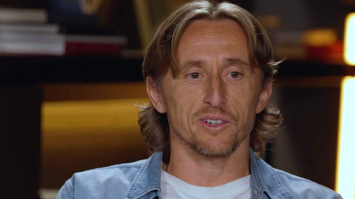Luka Modric hablando del Real Madrid en una entrevista reciente