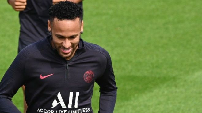 Neymar con el PSG