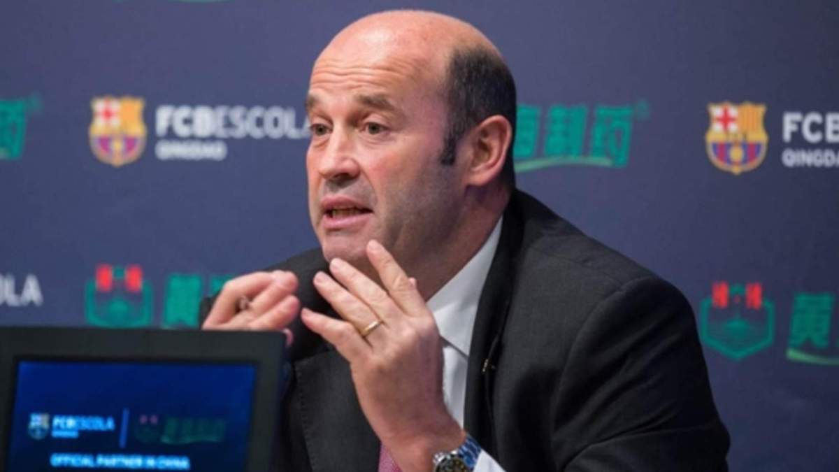 Óscar Grau, ex CEO del Barcelona. Óscar Grau, ex CEO del Barcelona.