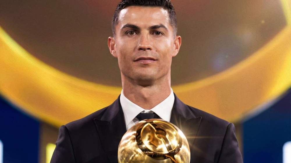 Cristiano Ronaldo ha sido valorado como el mejor futbolista de Oriente Medio.