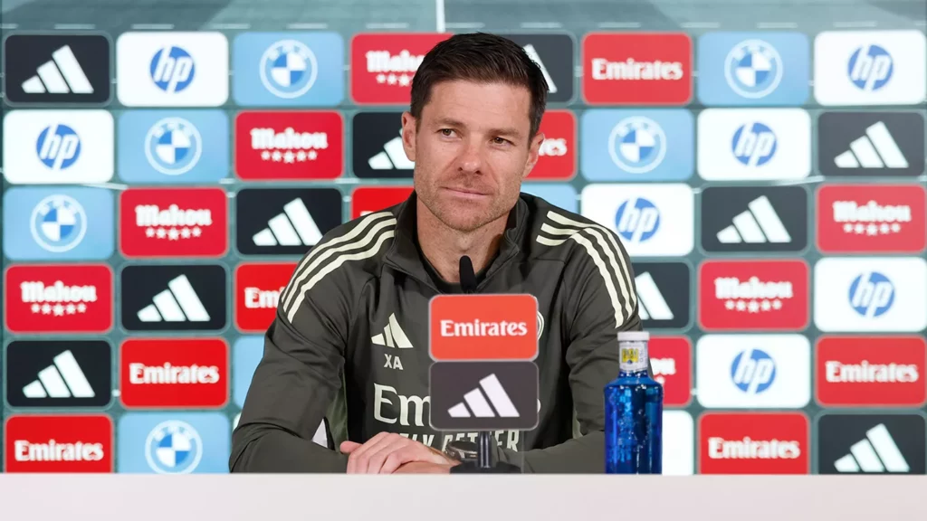 Xabi Alonso declaró que quiere cambiar la dinámica de resultados del Real Madrid en rueda de prensa.