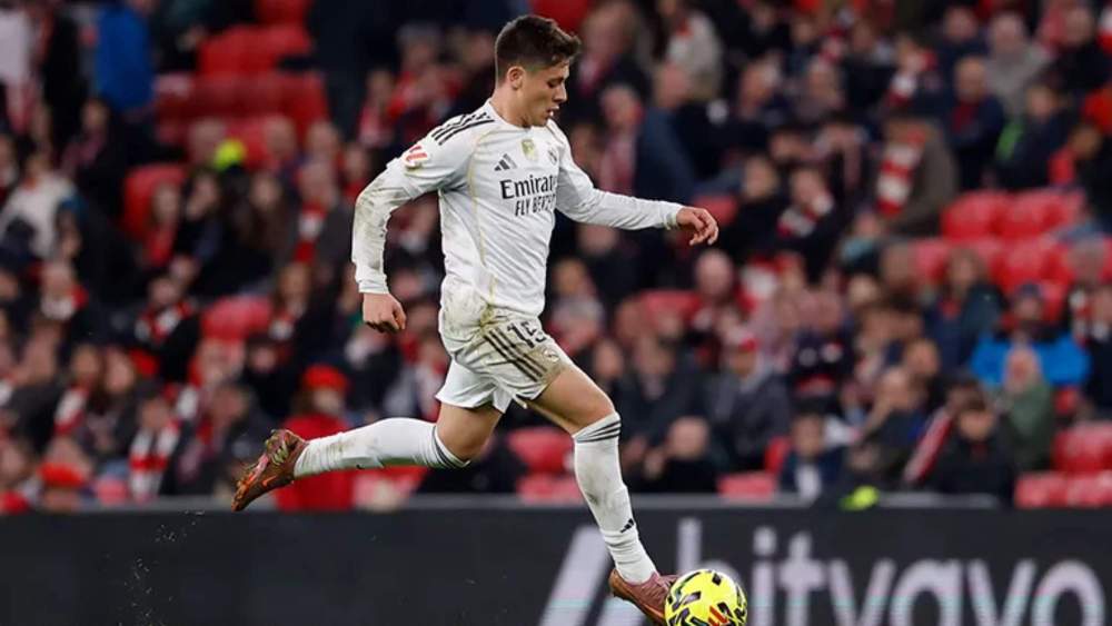 Arda Güler sólo jugó 20 minutos contra el Athletic Club.