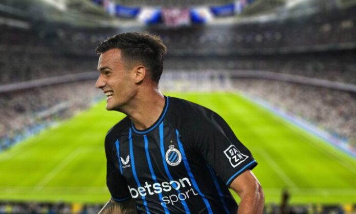 Aleksandar Stanković con el Brujas y el Santiago Bernabéu.