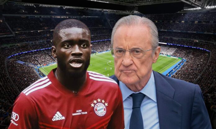 Florentino Pérez ha recibido con asombro las exigencias de Dayot Upamecano.