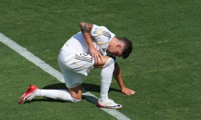 Fede Valverde jugando con el Real Madrid