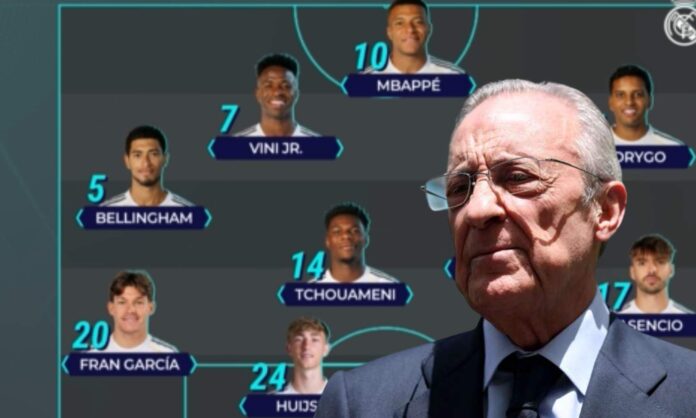 Florentino Pérez ha reaccionado poco después de conocer la alineación de Xabi Alonso contra el Sevilla.