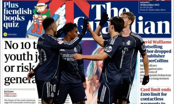 8 madridistas entre los 100 mejores según The Guardian