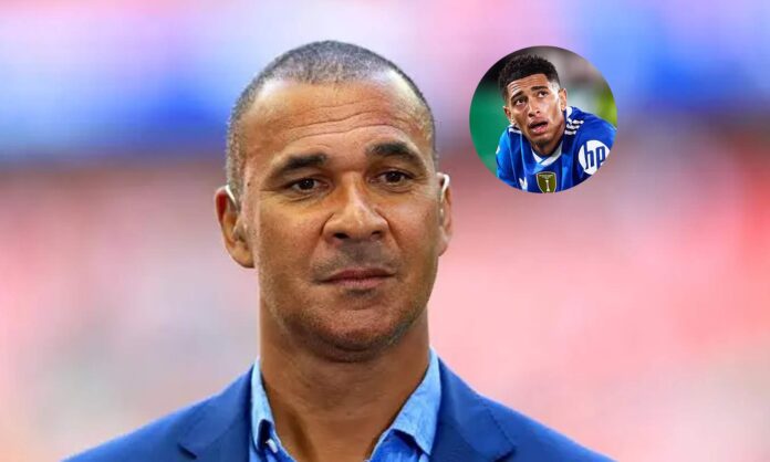 Ruud Gullit y una foto de Jude Bellingham.