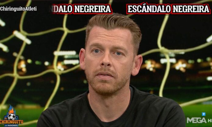 Jota Jordi ha salido trasquilado, al tratar de defender al Barça de Negreira... relacionándolo con el Real Madrid.