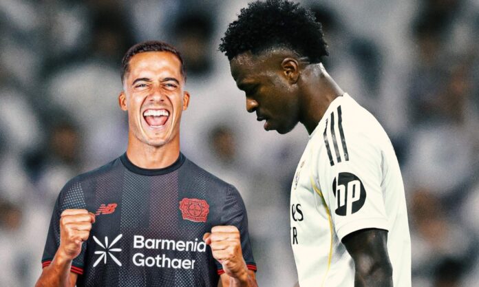 Lucas Vázquez se mete en los pitos a Vinicius