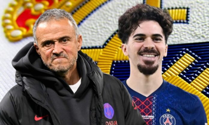 Luis Enrique ha amenazado al PSG con su marcha si venden a Vitinha, el gran objetivo del Real Madrid para reforzar la línea medular.
