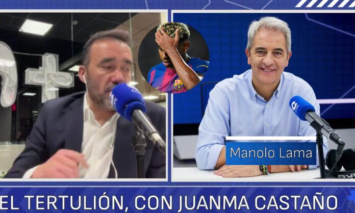 Manolo Lama y Juanma Castaño en COPE, y una foto de Lamine Yamal. 