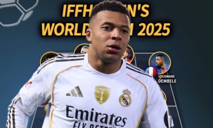 Mbappé, el único madridista en el mejor once de la IFFHS del 2025