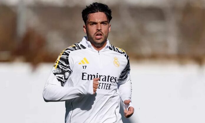 Raú Asencio en Valdebebas