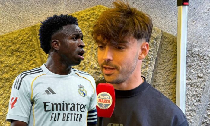 Raúl Asencio le manda un mensaje a Vinicius tras los pitos que recibió el pasado sábado