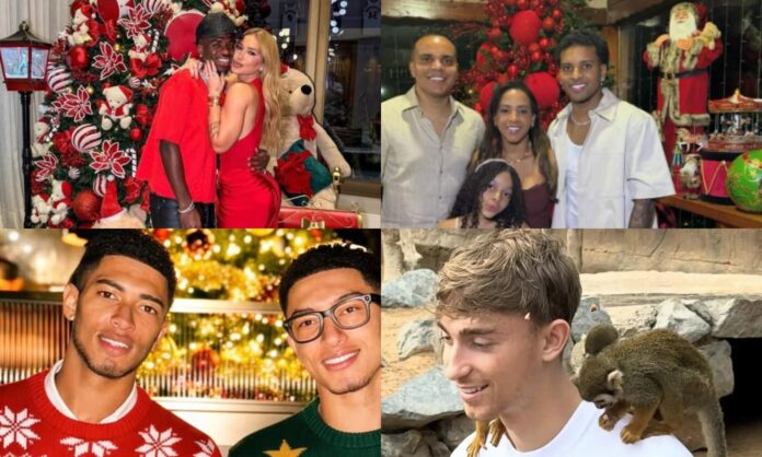 Así pasaron la Nochebuena y el día de Navidad los jugadores del Real Madrid