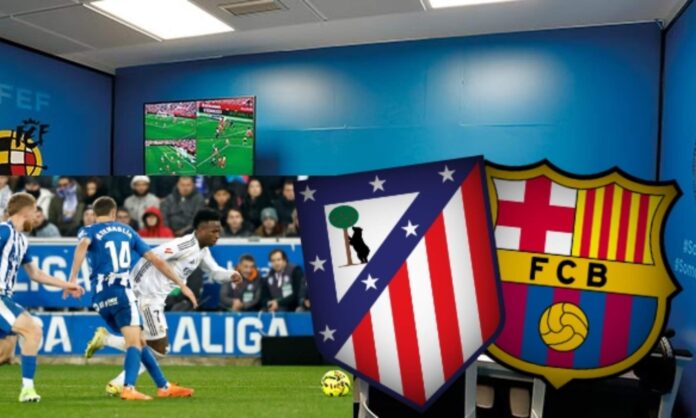El arbitraje de la Liga es un clamor a favor del Atlético y el Barcelona, con el Real Madrid como más perjudicado.
