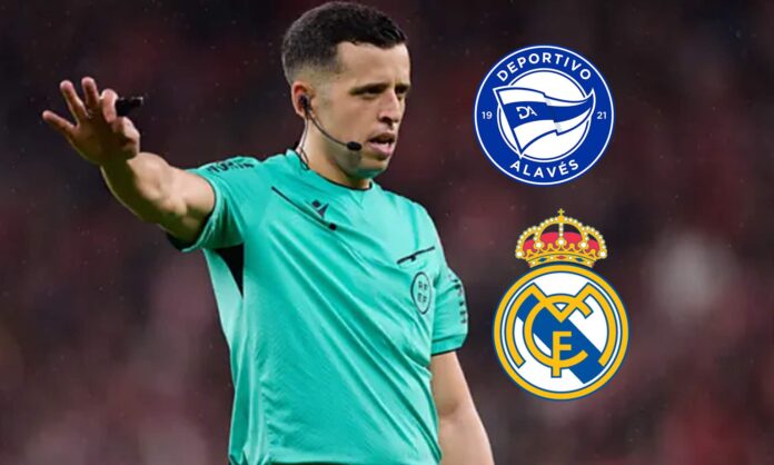 Víctor García Verdura, el escudo del Alavés y el escudo del Real Madrid