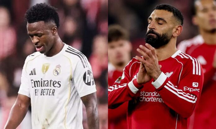 En Arabia Saudí podrían haber reemplazado a Vinicius Junior por Mohamed Salah.