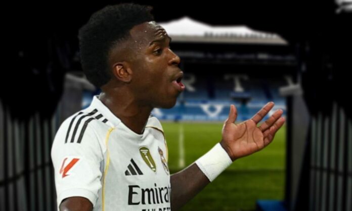 Vinicius Junior se marchó muy enfadado de Mendizorroza tras lo ocurrido en el tramo final del partido contra el Alavés.