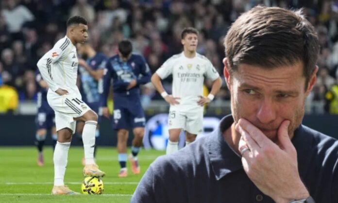 Xabi Alonso tiene un reto difícil por delante en el Real Madrid tras la derrota ante el Celta.