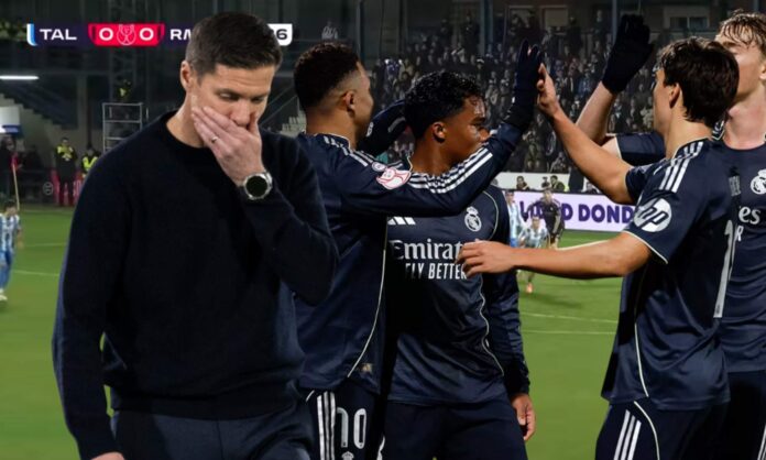 Xabi Alonso dio las gracias a este jugador por su partido ante el Talavera