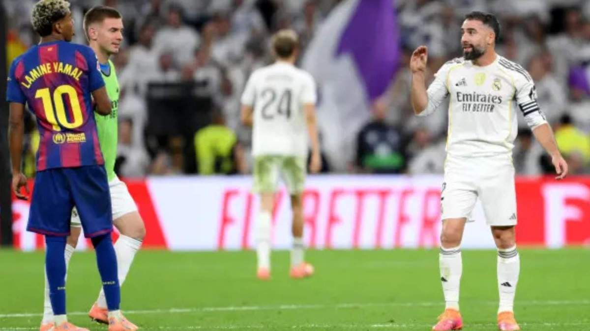 Carvajal y Lamine tras el Clásico