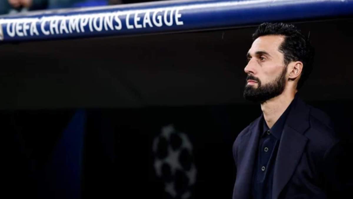 Álvaro Arbeloa, en el Santiago Bernabéu