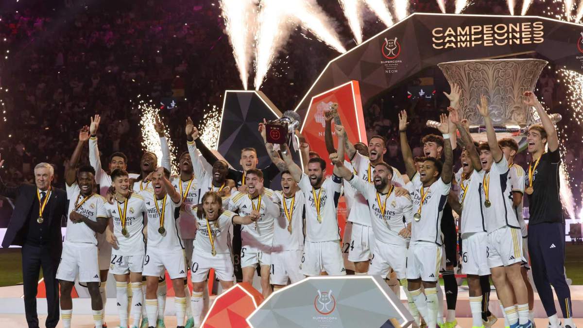 El Real Madrid ganó su última Supercopa de España en 2024.