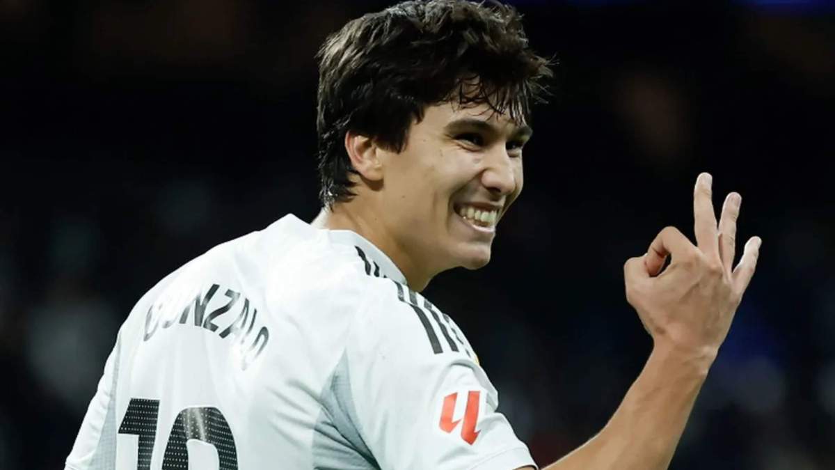 Gonzalo García marcó tres goles ante el Betis el pasado domingo.