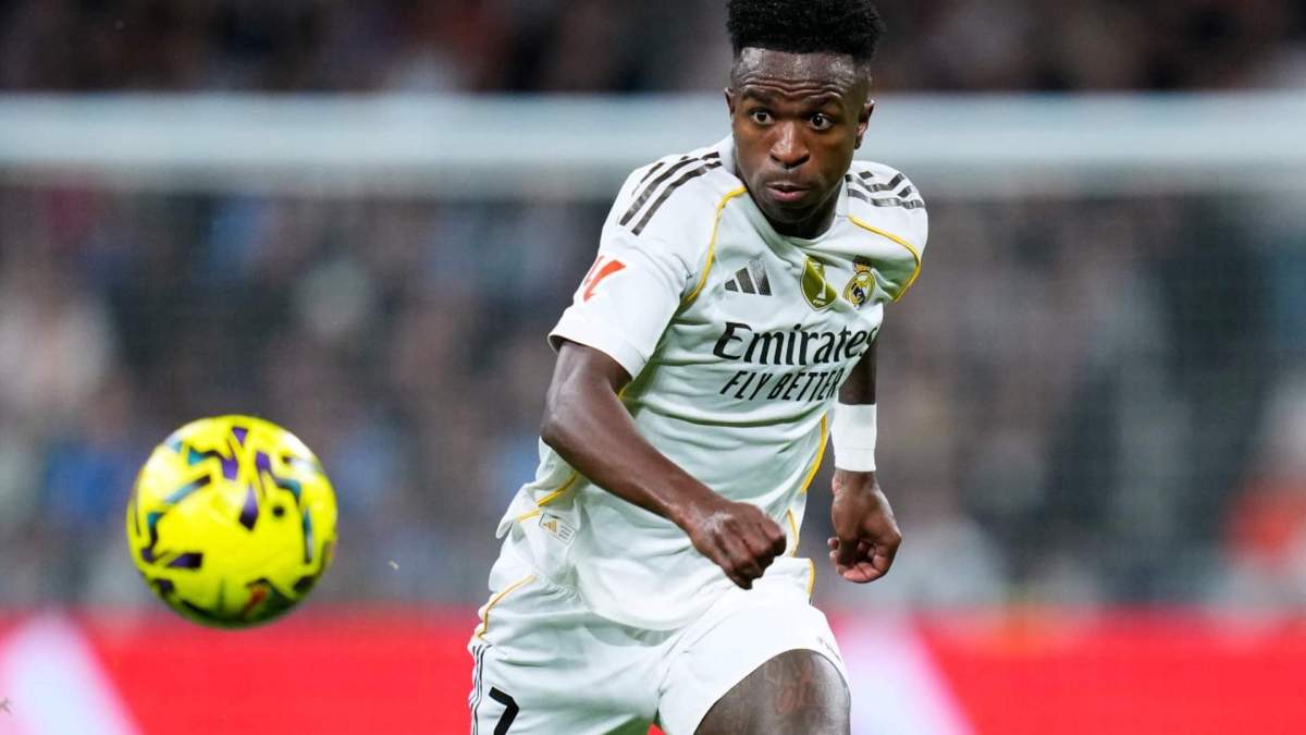 Vinicius Junior durante el partido de esta tarde frente al Betis Vinicius Junior durante el partido de esta tarde frente al Betis