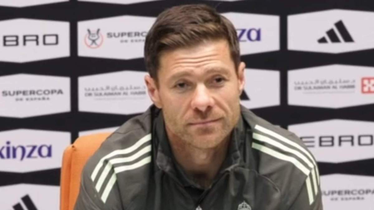 Xabi Alonso Supercopa Vinicius Real Madrid